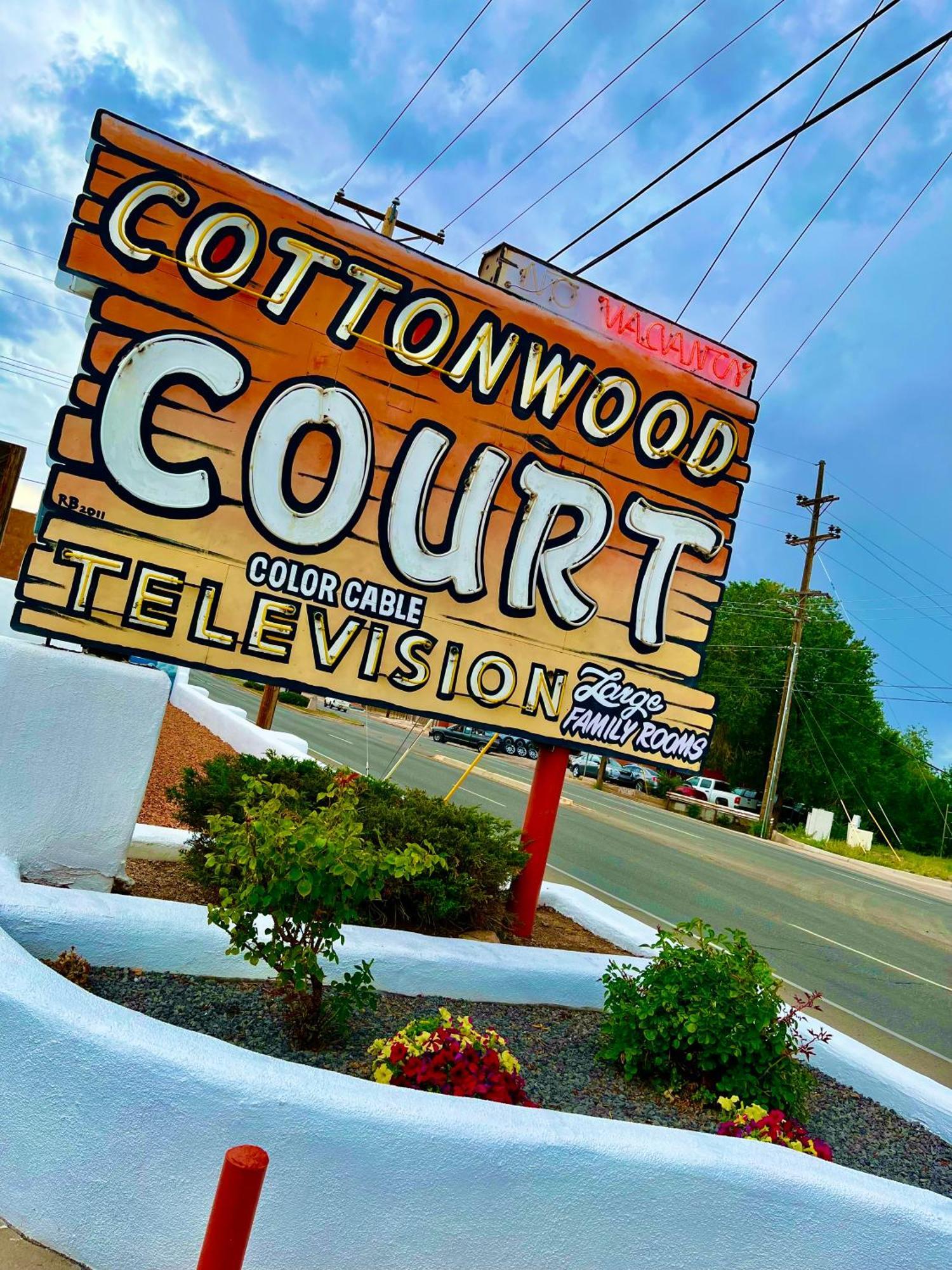 Cottonwood Court Motel Santa Fé Exterior foto