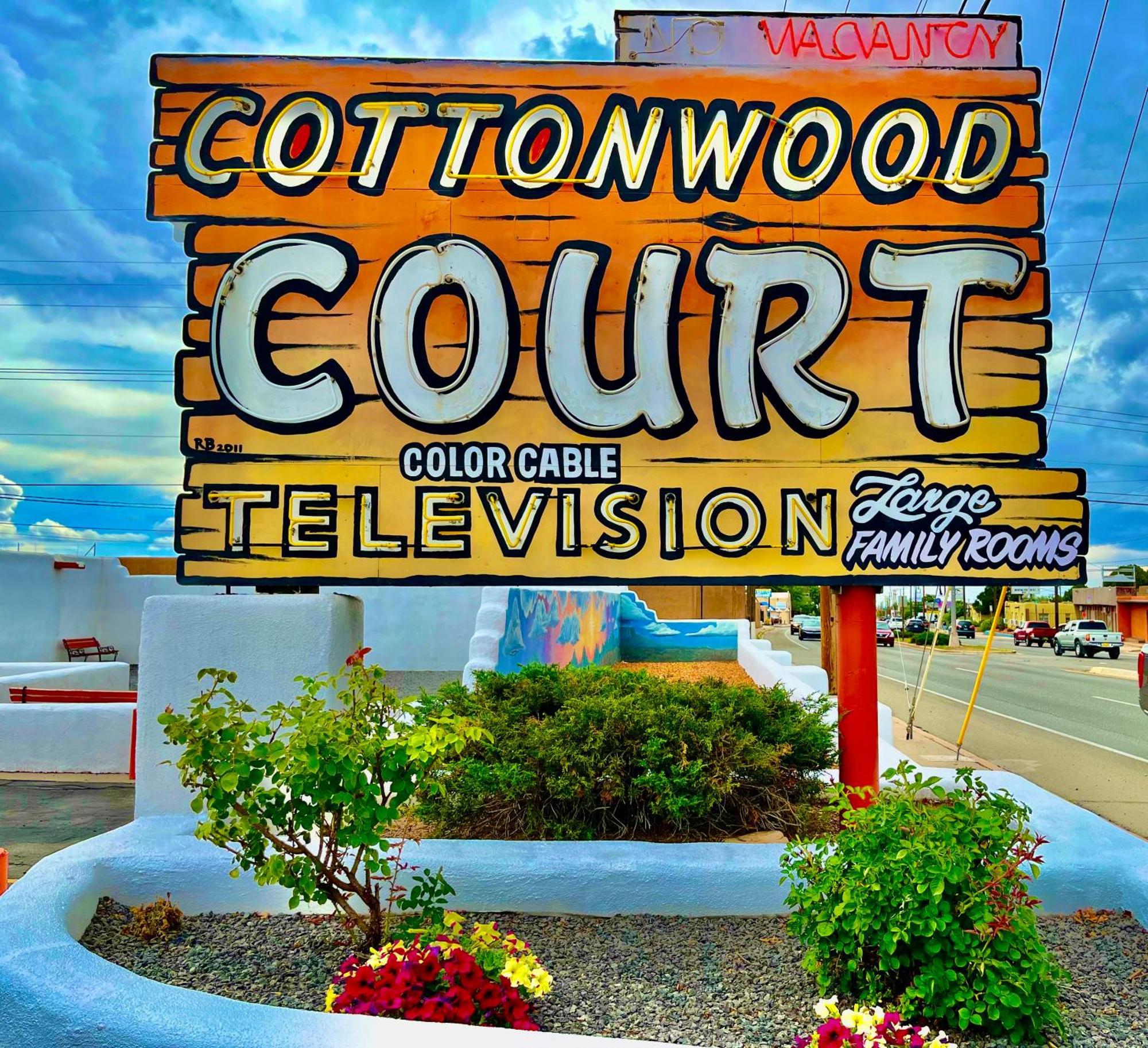 Cottonwood Court Motel Santa Fé Exterior foto